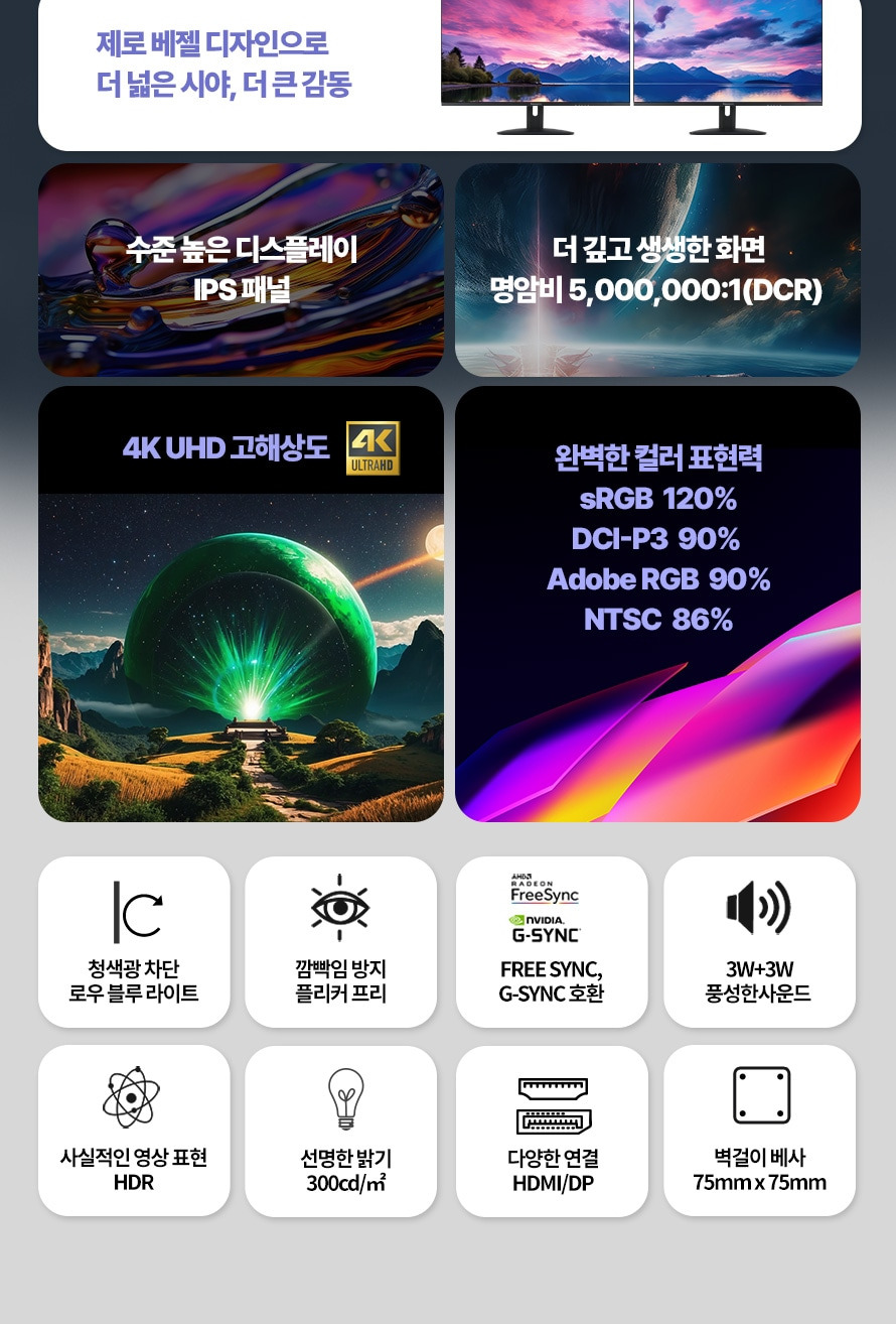 비트엠 Newsync 3277UHD IPS 4K HDR 무결점 - 종합 마무리