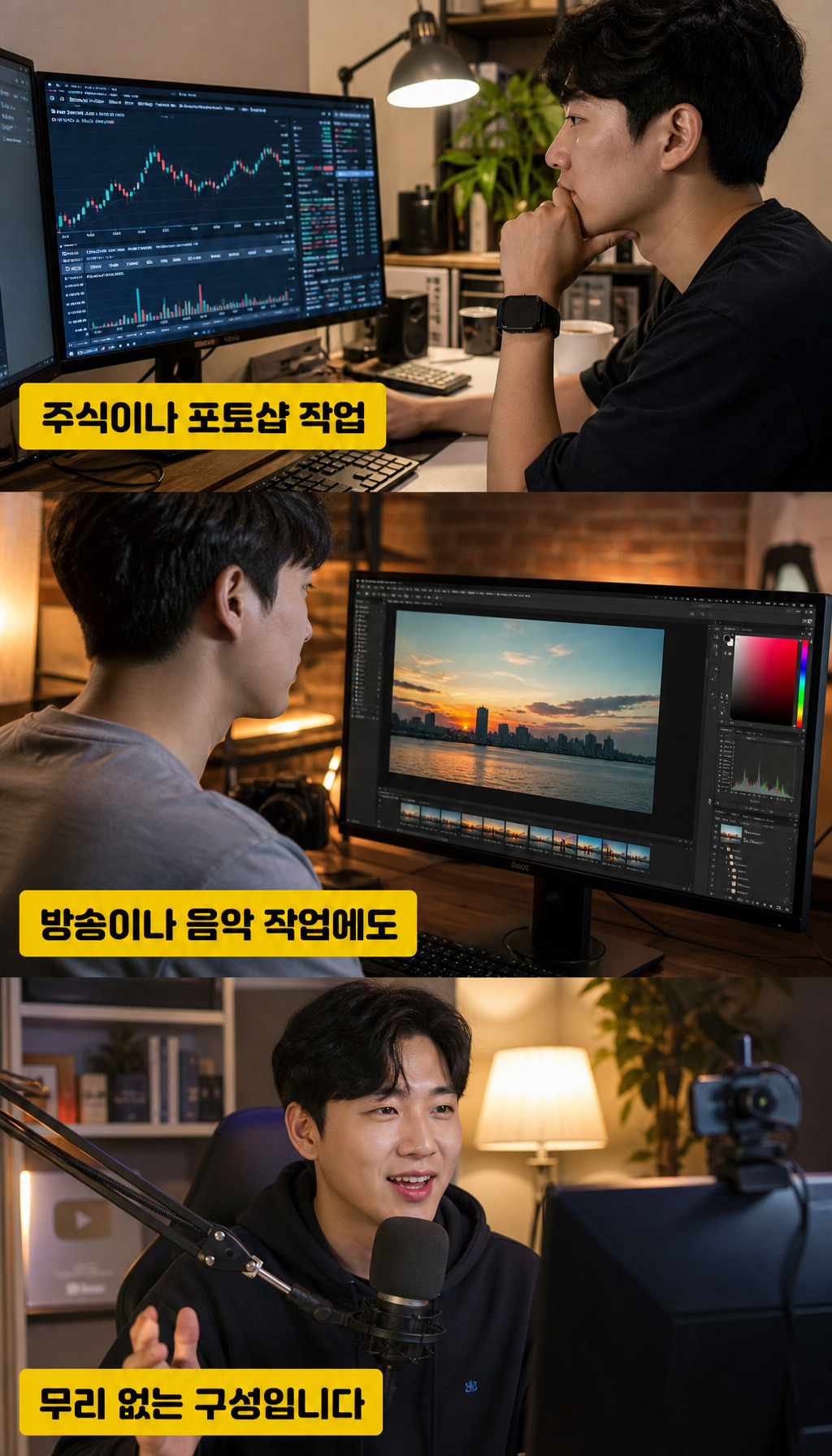 7월 가장 많이 팔린 180만원대 PC 조합 - 다양한 작업 활용성