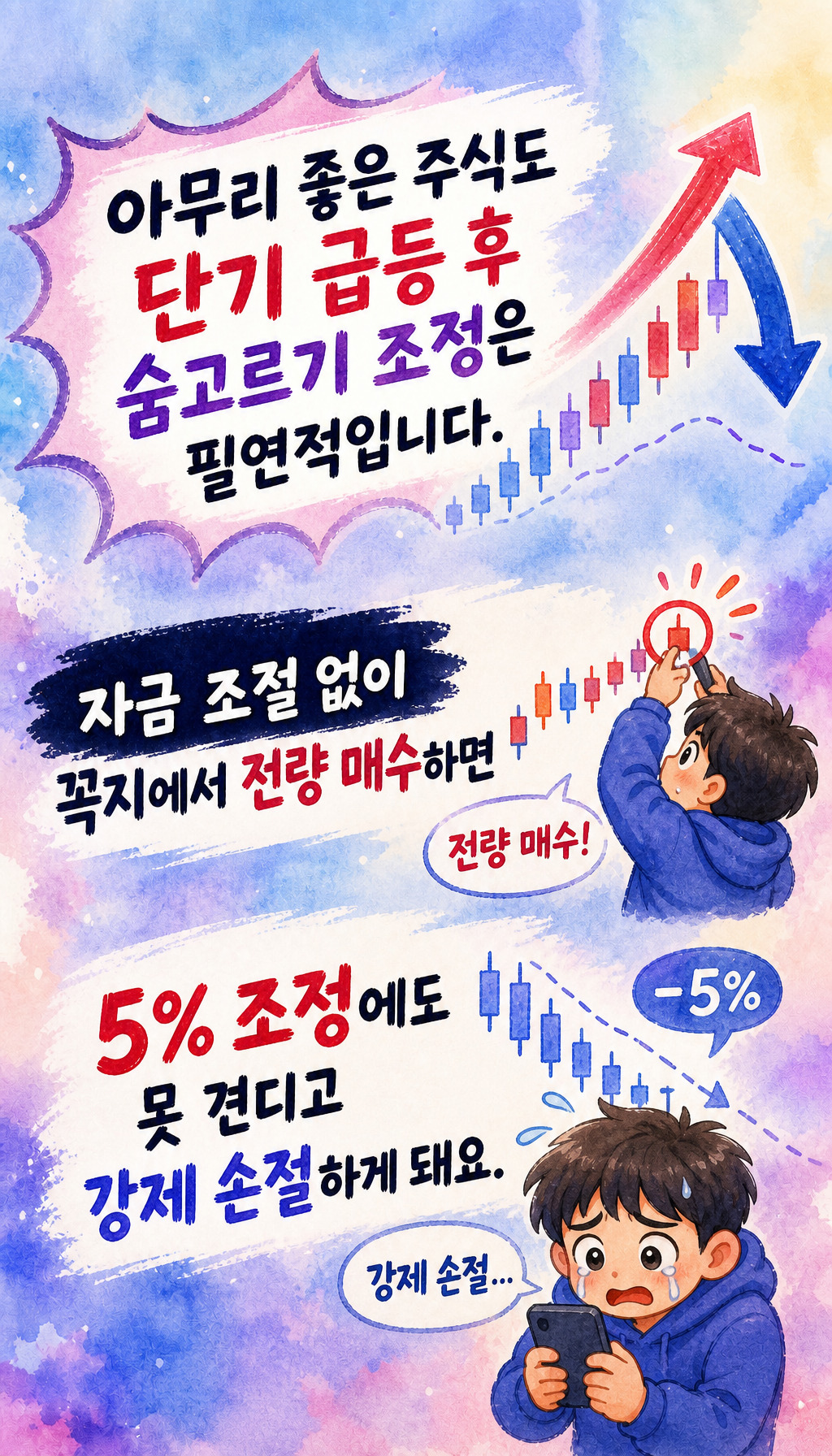  - 조정의 필연성과 자금 관리 중요성