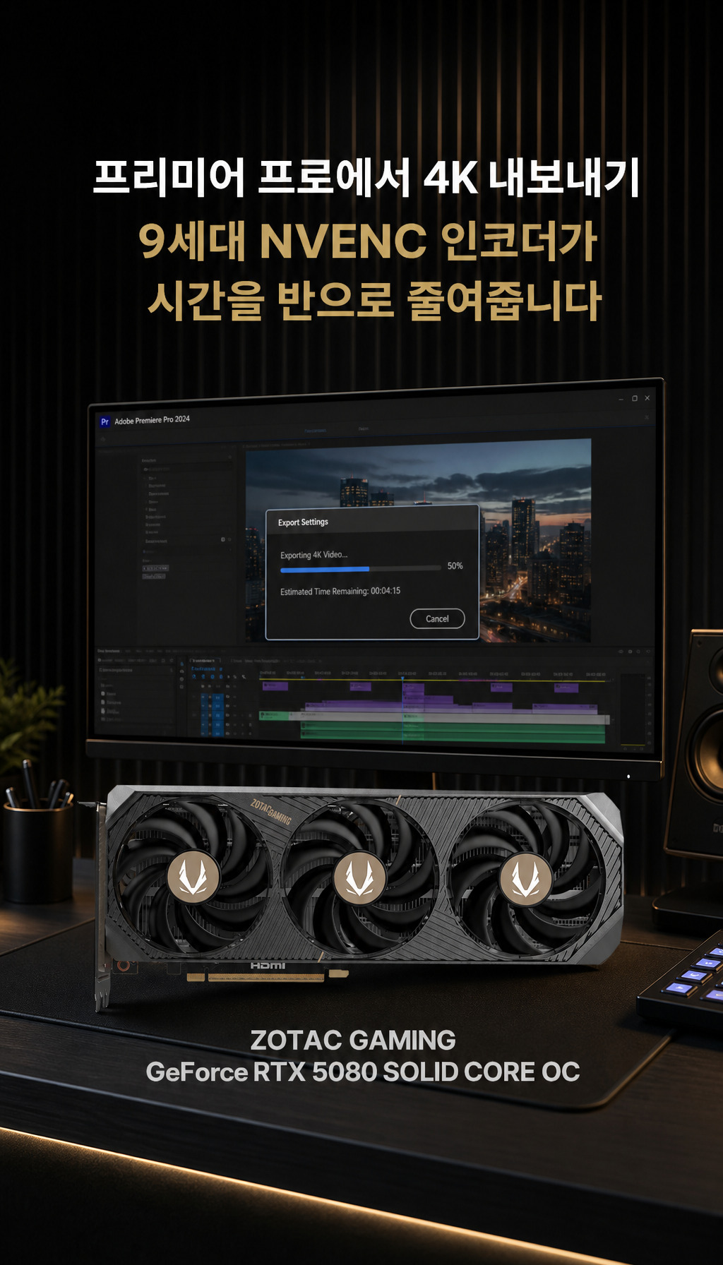  - 영상 편집 성능 강조