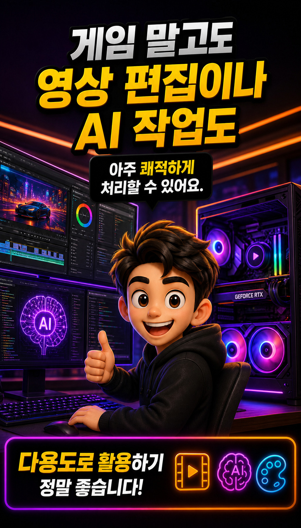  - 다용도 활용 가능성