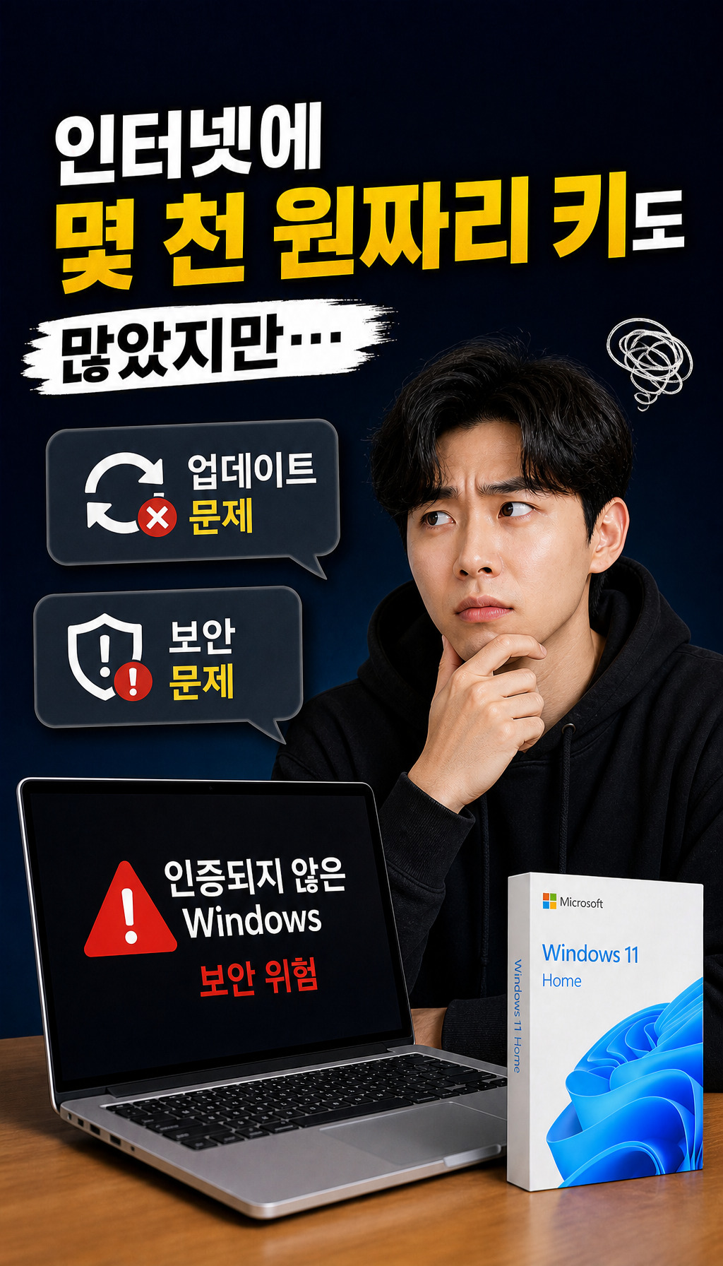  - 고민 지점: 저가 키 vs 정품