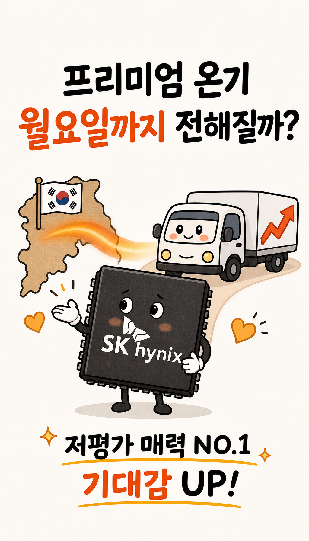  - 월요일 장 전망 – 프리미엄 전이 기대