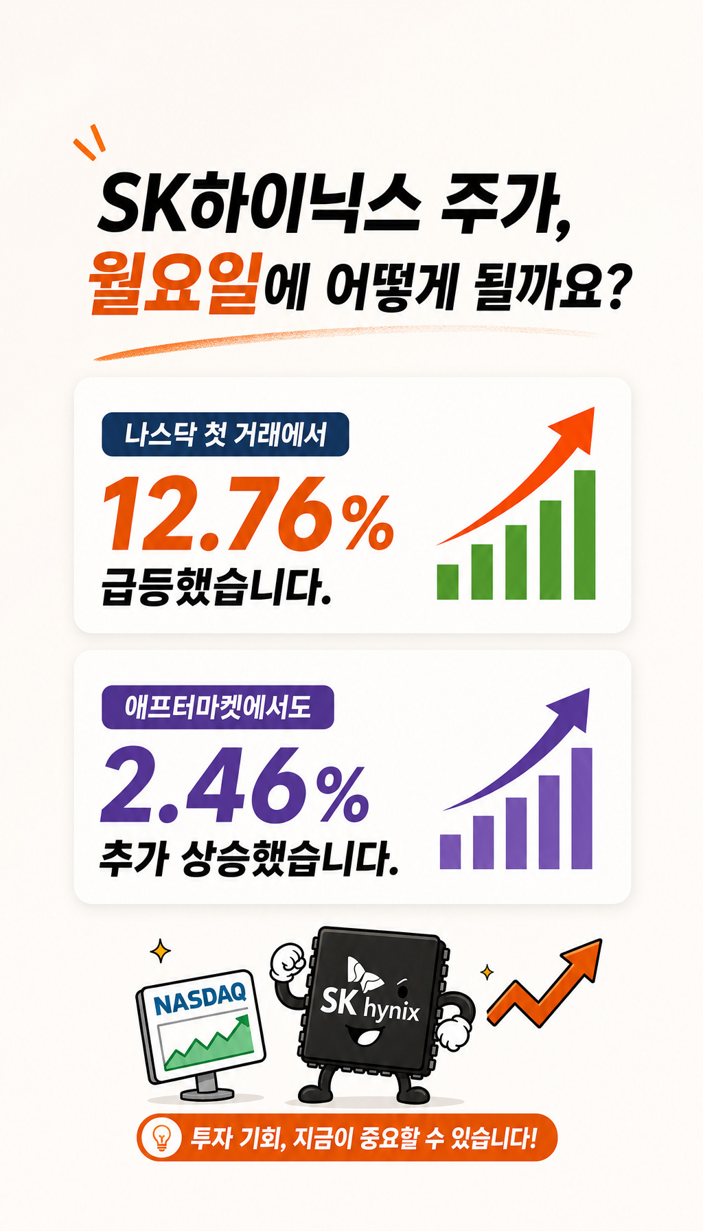  - 첫 장면: 충격적인 상승률로 시선 고정