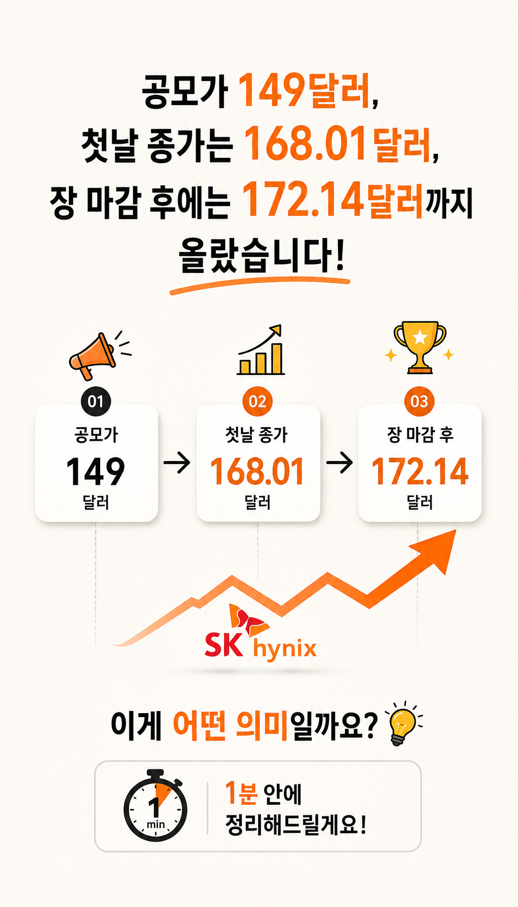  - 핵심 데이터 나열 – 신뢰감 형성