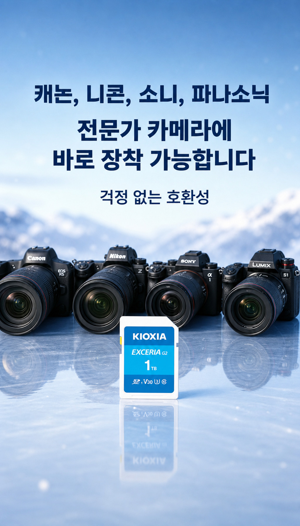 키오시아 SD EXCERIA G2 (512GB) - 호환, 폭넓은 사용처