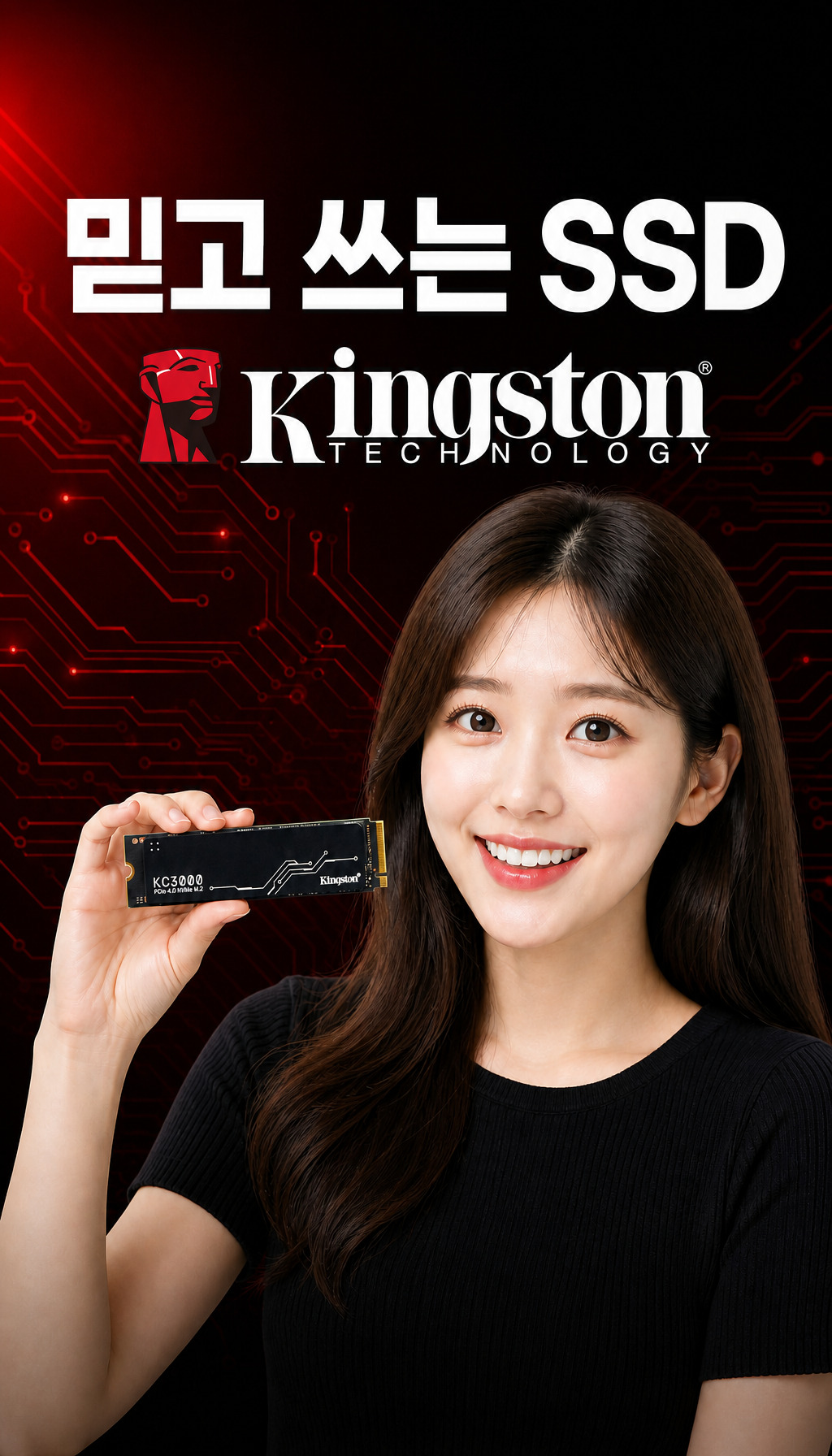 킹스톤 KC3000 M.2 NVMe 512G, 1TB, 2TB, 4TB - 브랜드와 제품 재연결