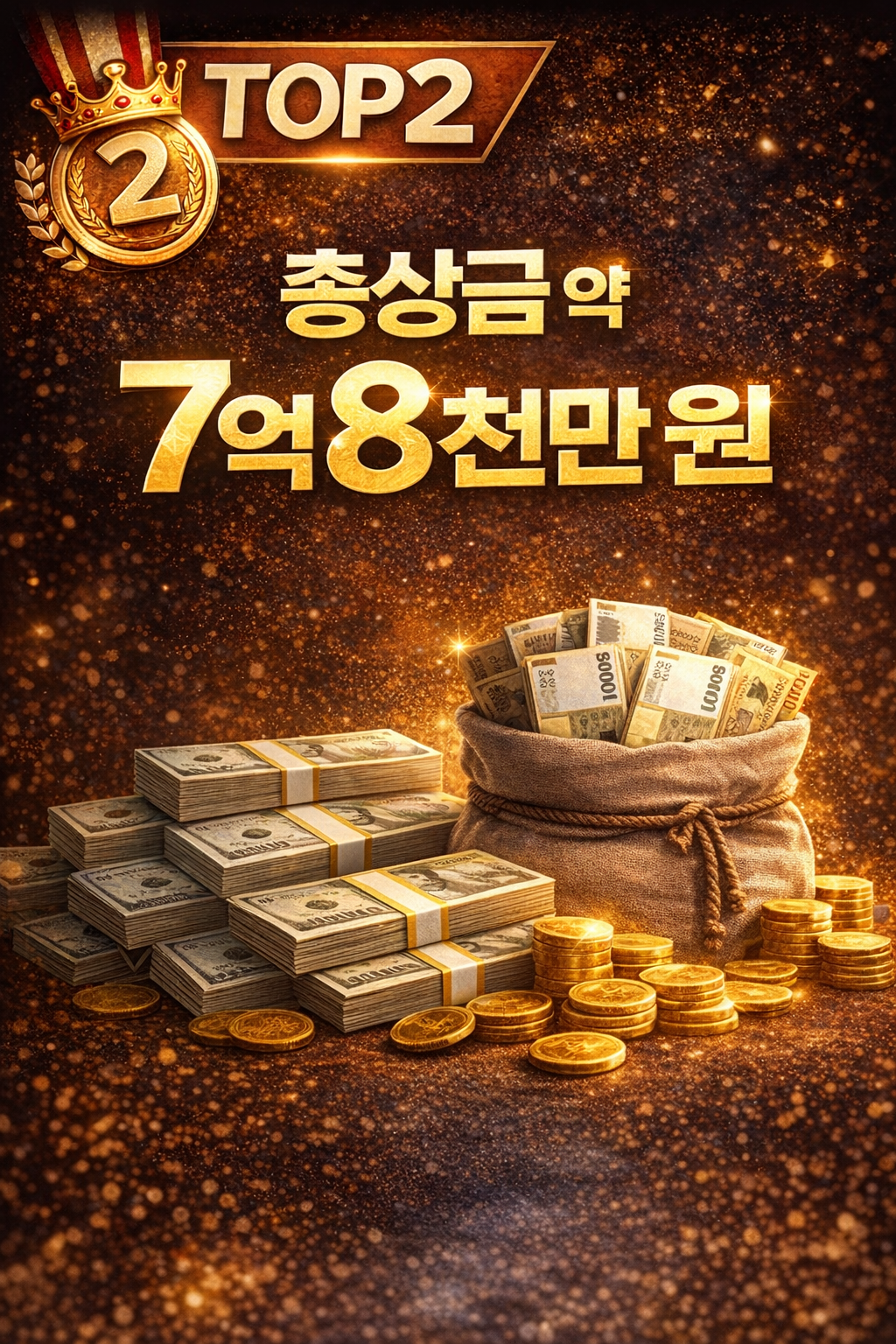  - 상금 규모: 7억 8천만 원